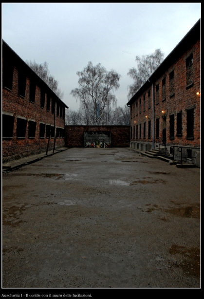 Auschwitz -  la via per il Crematorio n. 1