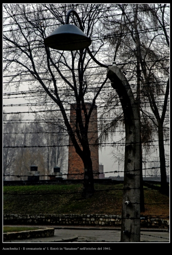 Auschwitz -  il Crematorio n. 1 entrato in funzione nell'ottobre del 1941